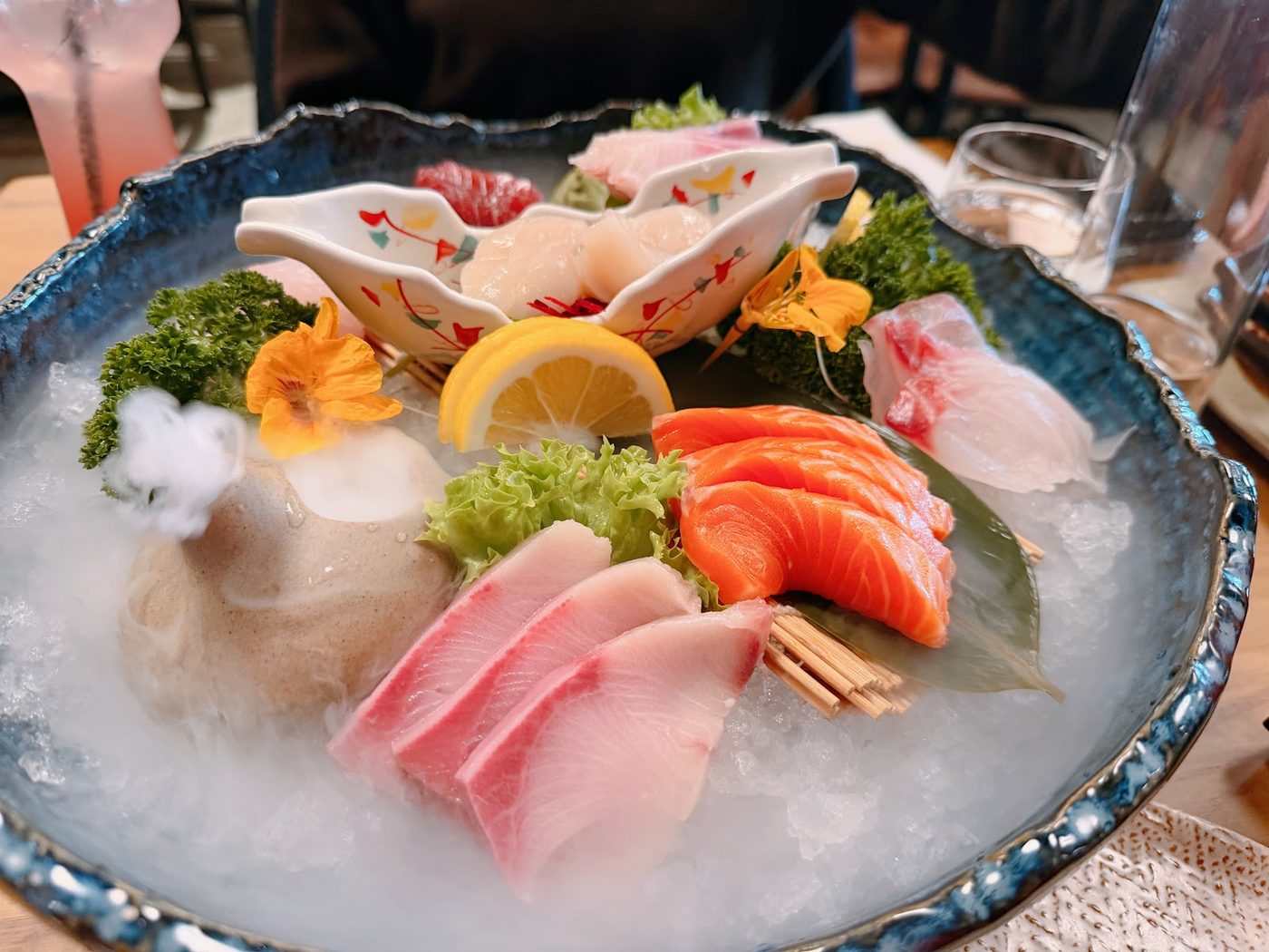A real customer photograph from the restaurant